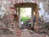 Sanace zdiva průchodu mezi místností 2 a 3 - 25.8., 9.9. a 18.9. 2014