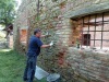 Východní zeď - sanace svislé zdi 1.7. -  8.10.2021