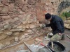 Západní zeď - sanace svislé zdi 19.4.2023 - 22.8.2024