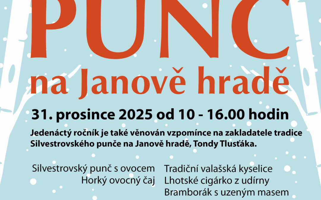 Silvestrovský punč na Janově hradě 2025
